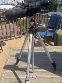 Redfield Regal IV Black Rubber 60mm 20-45x Zoom with 2 tripods and Case