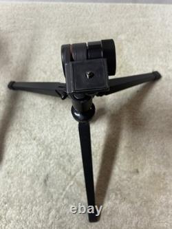 Redfield Regal IV Black Rubber 60mm 20-45x Zoom with 2 tripods and Case