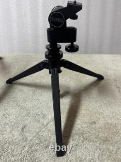 Redfield Regal IV Black Rubber 60mm 20-45x Zoom with 2 tripods and Case