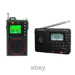 Retekess V115 Portable Digital FM/AM Radio Ham Radio TR111 Full Range SOS Alarm