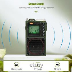 Retekess V115 Portable Digital FM/AM Radio Ham Radio TR111 Full Range SOS Alarm