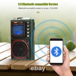 Retekess V115 Portable Digital FM/AM Radio Ham Radio TR111 Full Range SOS Alarm