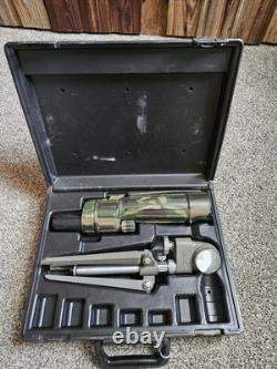 Retro Bushnell Spotting Scope And Tripod With Case
