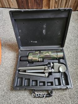 Retro Bushnell Spotting Scope And Tripod With Case