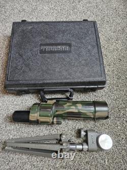 Retro Bushnell Spotting Scope And Tripod With Case