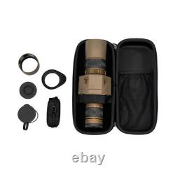 SIG SAUER OSCAR6 HDX PRO 16-32x60mm Image Stabilized FDE Spotting Scope