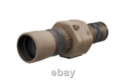 SIG SAUER OSCAR6 HDX PRO 16-32x60mm Image Stabilized FDE Spotting Scope SOO62001