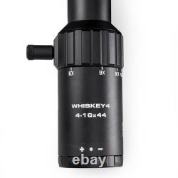 SIG SAUER WHISKEY4 4-16x44mm Rifle Scope FFP Non-Illuminated Milling Hunter 2.0