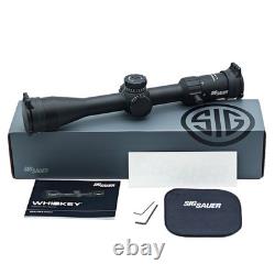 SIG SAUER WHISKEY4 4-16x44mm Rifle Scope FFP Non-Illuminated Milling Hunter 2.0