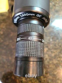 SIGHTRON SII Spotting Scope JAPAN 20x 50x 80mm 440mm