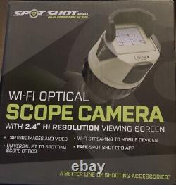 SME WiFi Spotting Scope Camera Tilting LCD Screen with Hood