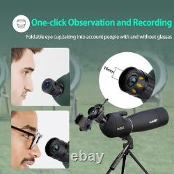 SV28 Spotting Scope, Angled 25-75x70 with Tripod for Target Shooting