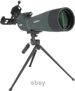 SV28 Spotting Scopes with Tripod, Angled 25-75x70mm Spotter Scope with Phone