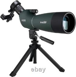 SV28 Spotting Scopes with Tripod, Angled 25-75x70mm Spotter Scope with Phone