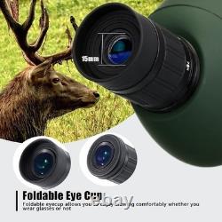 SV28 Spotting Scopes with Tripod, Angled 25-75x70mm Spotter Scope with Phone