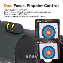 SV41Pro 80mm Mak Spotting Scope, Compact Spotter Scope, 28-84X Zoom Eyepiece