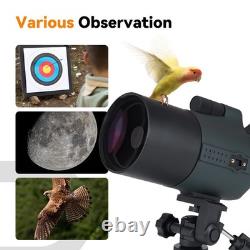SV41Pro 80mm Mak Spotting Scope, Compact Spotter Scope, 28-84X Zoom Eyepiece