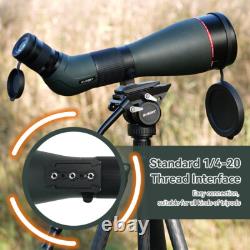SVBONY SA401 APO Professional ED Spotting Scope 25-75X100 for Bird Watching