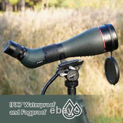 SVBONY SA401 APO Professional ED Spotting Scope 25-75X100 for Bird Watching