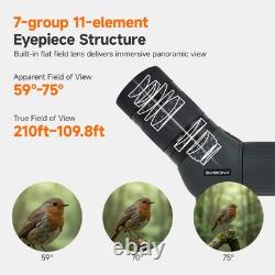 SVBONY SA401Pro APO ED Spotting Scope 15-35X56 Ultra-wide for Birdwatching