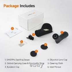 SVBONY SA401Pro APO ED Spotting Scope 15-35X56 Ultra-wide for Birdwatching