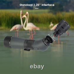 SVBONY SA405 20-60x85 ED Spotting Scope 45° + 10x42 ED Flat-field Binoculars