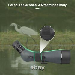 SVBONY SA405 20-60x85 ED Spotting Scope 45° + 3-Axis Smartphone Adapter Birding