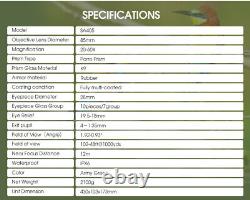 SVBONY SA405 20-60x85 ED Spotting Scope 45° Angled Best for Birding in Wetland