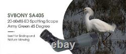 SVBONY SA405 20-60x85 ED Spotting Scope with Wifi Camera for Birding Photography