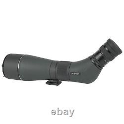 SVBONY SA405 20-60x85 HD Spotting Scope 102-48ft 45° Angled fit Birding Viewing