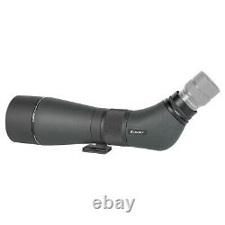 SVBONY SA405 20-60x85 HD Spotting Scope 102-48ft 45° Angled fit Birding Viewing