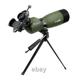 SVBONY SV14 Zoom Spotting Scopes 25-75x70mm 45°Angled FMC BAK4 Telescope Tripod