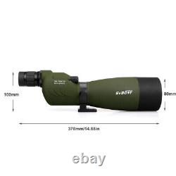 SVBONY SV17 Straight Spotting Scopes 25-75x70mm IP65 FMC BaK4 Target Shooting