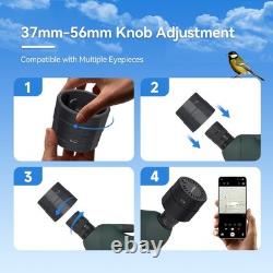 SVBONY SV28 70mm Spotting Scope with SC002 WiFi Camera, for Target Shooting