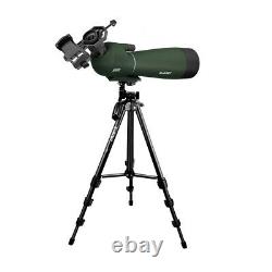 SVBONY SV28 Spotting Scopes 20-60x80mm Telescope 45° Angled BAK4 Shooting Tripod