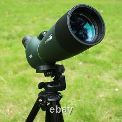 SVBONY SV28 Spotting Scopes 25-75x70 45° Angled telescopes+Tripod+Phone Adapter