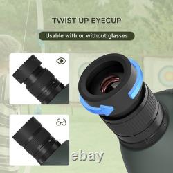 SVBONY SV28A Spotting Scope 25-75X100 + SC002 WIFI Camera for Birdwatching