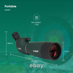 SVBONY SV28PLUS 25-75x70mm Spotting Scope With Phone Adapter for Bird Watching