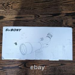 SVBONY SV406P Spotting Scope 20-60x80 ED Lenses with SC001 WiFi Camera