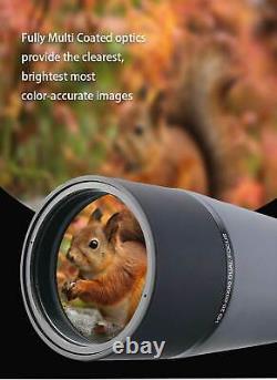 SVBONY SV409 20-60x80mm Spotting Scope Dual focus system FMC for Birdwatching
