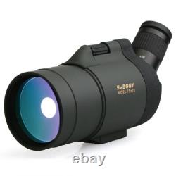 SVBONY SV41 25-75x70mm Spotting Scopes Mini MAK BaK4 Monocular FMC Bird watching