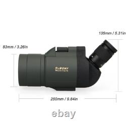SVBONY SV41 25-75x70mm Spotting Scopes Mini MAK BaK4 Monocular FMC Bird watching