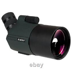 SVBONY SV41 Pro Mak Spotting Scope 28-84×80mm with Tripod Dual Focus for Shoot