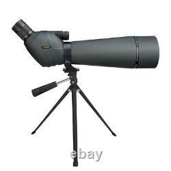 SVBONY SV411 20-60x80mm Spotting Scope FMC 21mm Eyepiece Long Range Target Shot