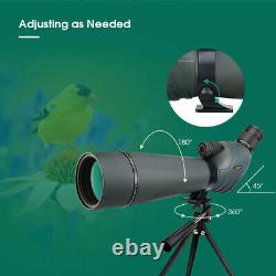 SVBONY SV411 20-60x80mm Spotting Scope FMC Zoom Big Eyepiece mobile photography