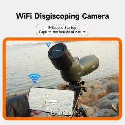 SVBONY SV41Pro Mak Spotting Scope 28-84×80mm with SC002 WIFI Eyepiece Camera