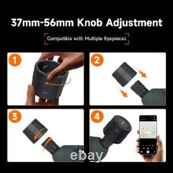 SVBONY SV41Pro Mak Spotting Scope 28-84×80mm with SC002 WIFI Eyepiece Camera
