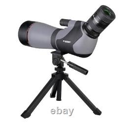 SVBONY SV46P 20-60x80 ED Spotting Scope Waterproof Bird watching + Table Tripod