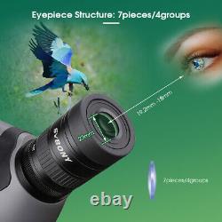 SVBONY SV46P 20-60x80 ED Spotting Scope Waterproof Bird watching + Table Tripod