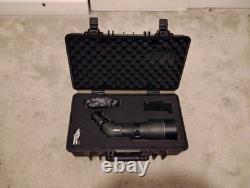 SVBony SA401 APO Spotting Scope, Double ED Glass, 20-60x85mm, Includes Hard Case